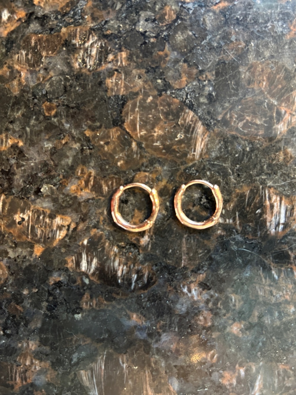 MONICA VINADER MV Siren™ Muse Mini Huggie Earrings in 18K Rose Gold Vermeil